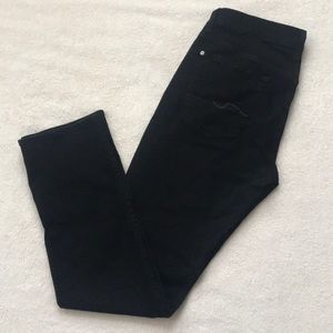 7 for all mankind black jeans